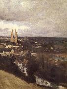 Corot Camille View of Saint-It oil